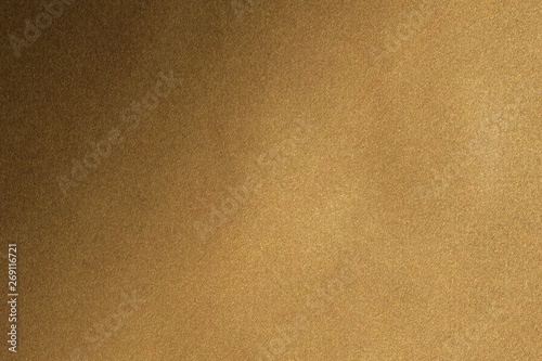 Brushed brown metal wall surface, abstract texture background