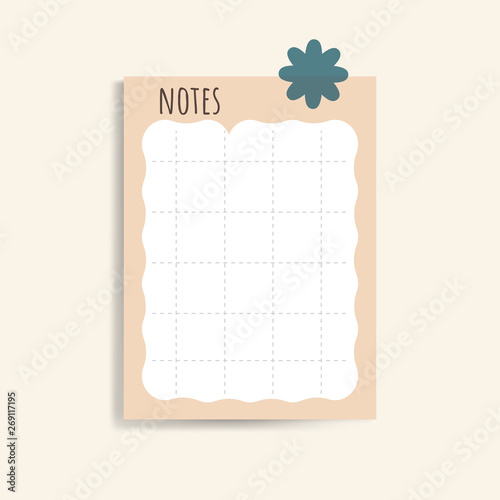 Colorful note pads
