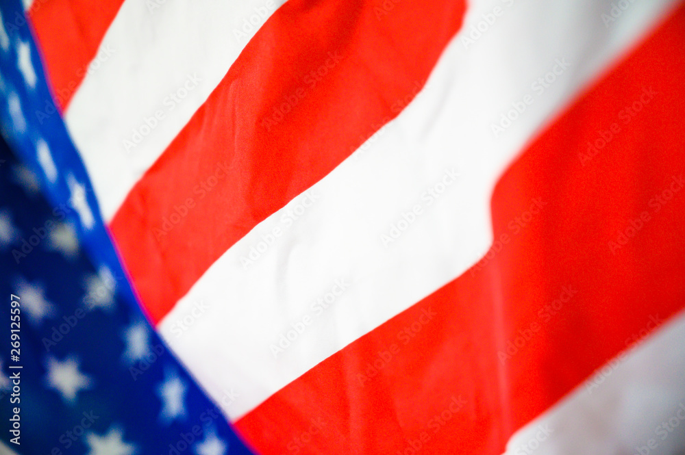 America flag waving with the wind for memorial day. America flag waving with the wind for memorial day.