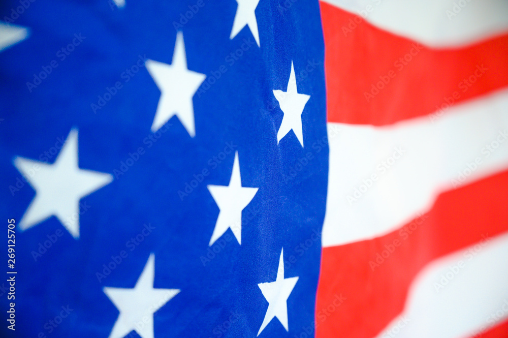 America flag waving with the wind for memorial day. America flag waving with the wind for memorial day.