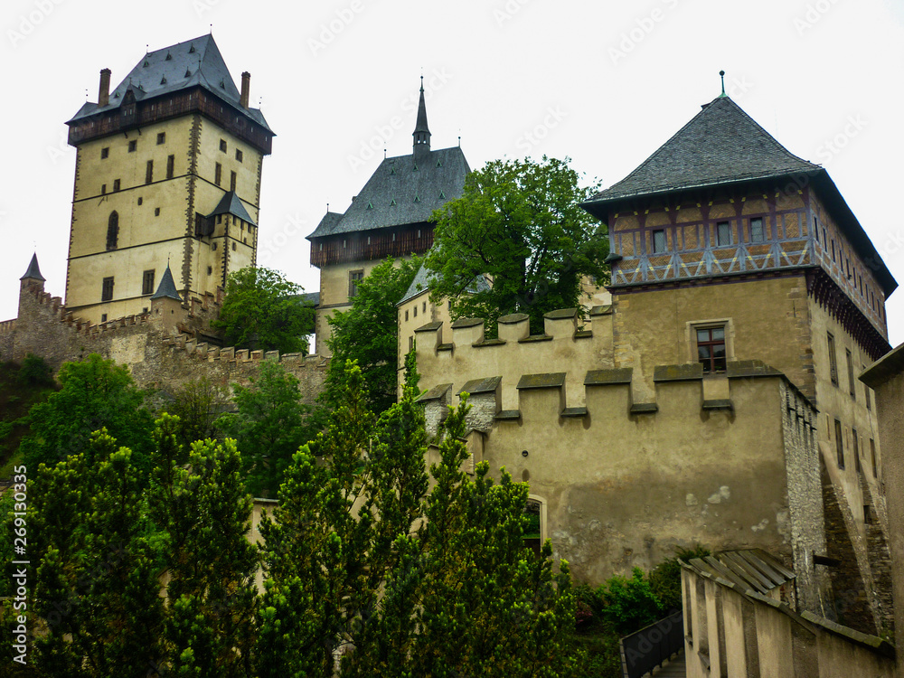 This is very glorious castle in Czech Republic. Karlstejn