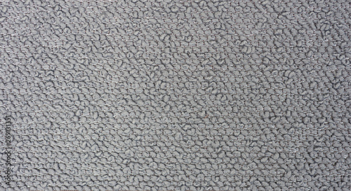 Texture of gray synthetic fiber
