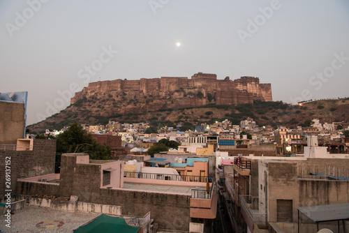 The Mehrangarh Fort and Museum, Jodhpur, Rajasthan, India photo