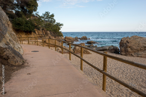 Cala de Sant Francesc in Blanes  Costa Brava