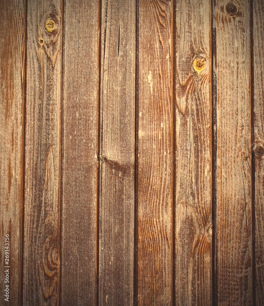 Obraz premium Aged wooden background