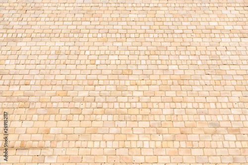 yellow brick wall, perfect as a background or texture