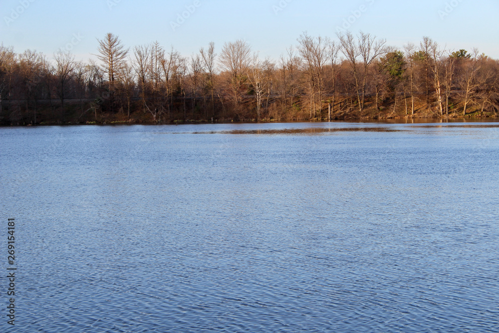 lake in winter lake in winter