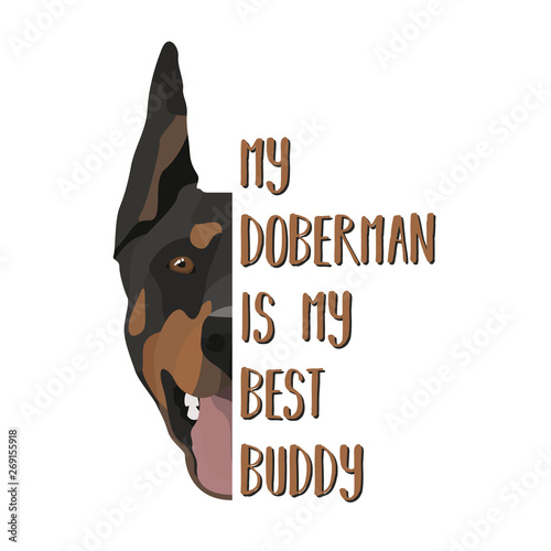 Bester Freund Dobermann