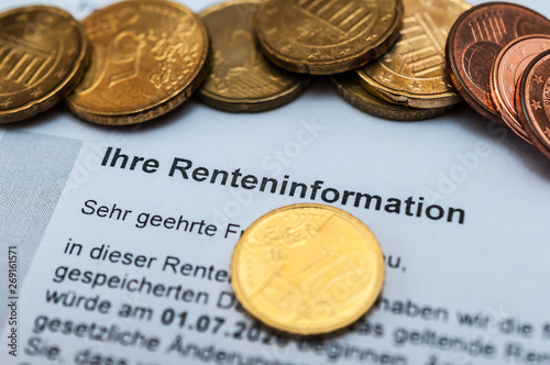 Renteninformation Deutschland photo