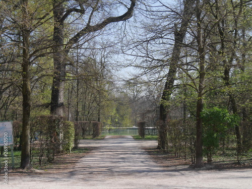 Ducal Park in Parma. Ducal Park is a french style garden that was designed by the architect Barozzi for the Duke Farnese.
