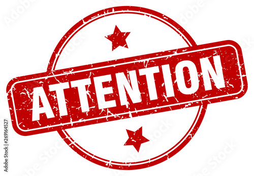 attention sign