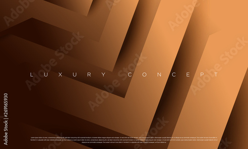 Vector abstract golden luxury backgrounds with geometric graphic elements for poster, flyer, digital board and concept design.
