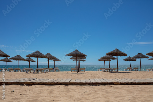 Fototapeta Naklejka Na Ścianę i Meble -  the city of Quarteira in Algarve Portugal