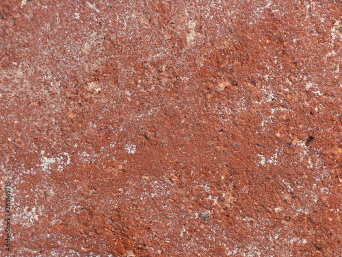 Texture sol en brique rouge usée