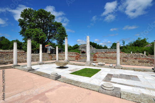 Felix Romuliana, ancient Roman archeological site, Serbia photo