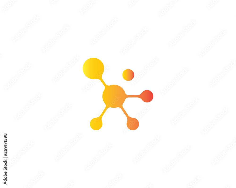 molecule logo vector icon illustration design molecule logo vector icon illustration design