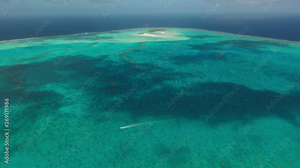 Cook Islands - Honneymoon Island 500 Meters Above Cook Islands - Honneymoon Island 500 Meters Above