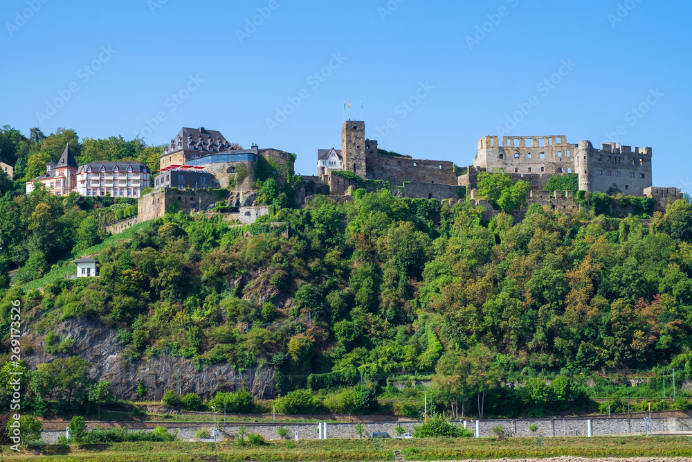 Die Ruine der Burg Rheinfels bei St. Goar