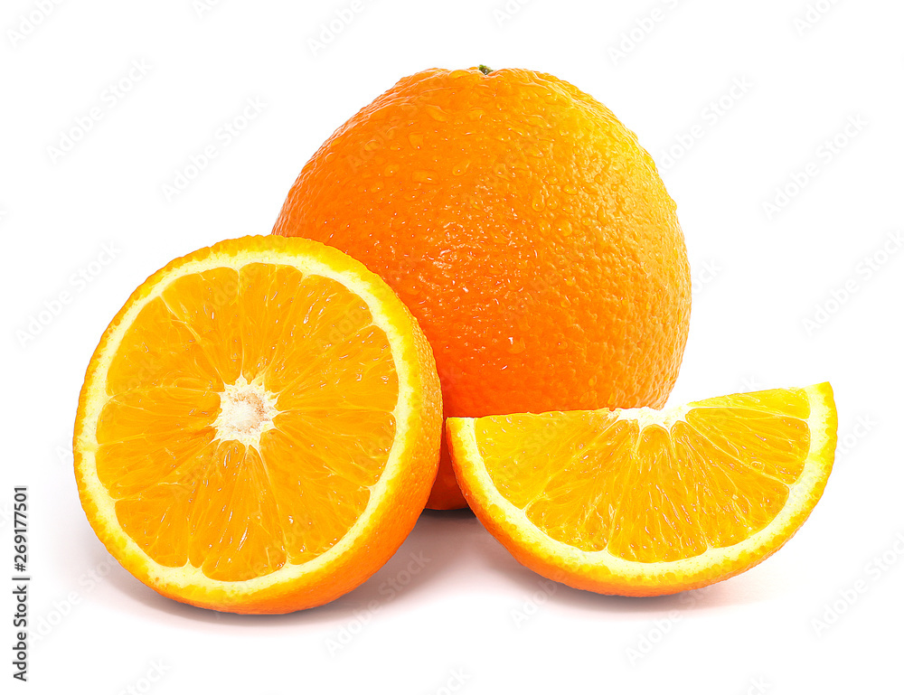 orange isolated on white background orange isolated on white background