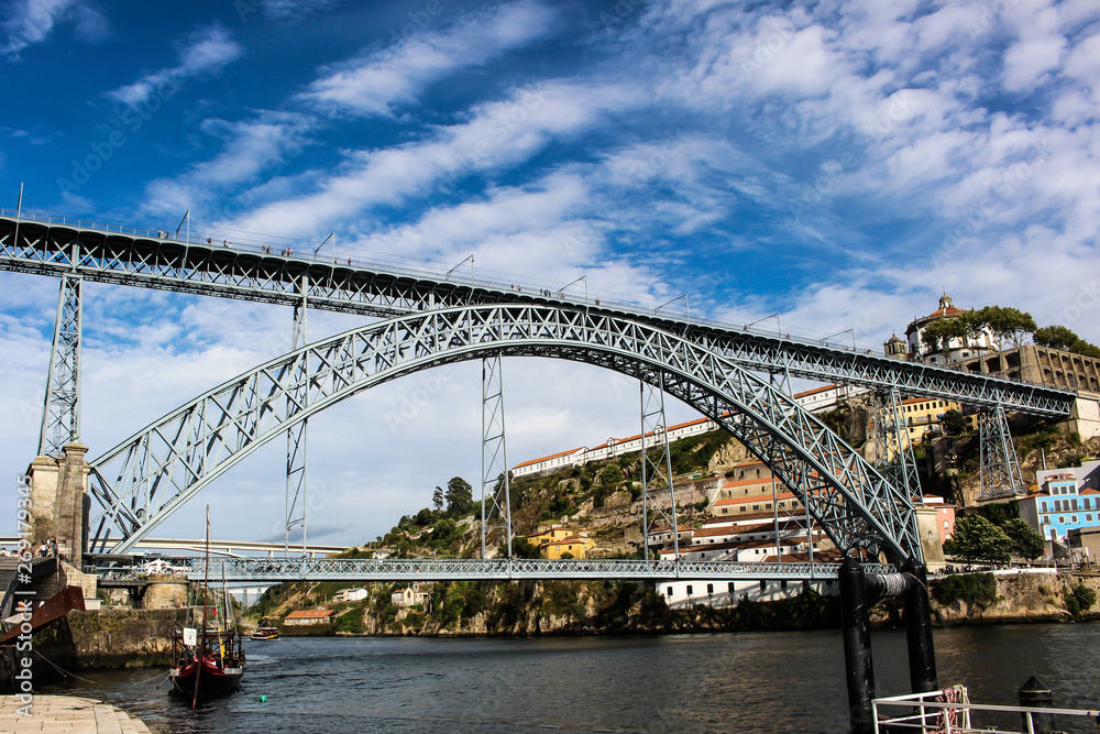 ポルトガル・ポルト Dom Luís I Bridge ドン・ルイス1世橋 
