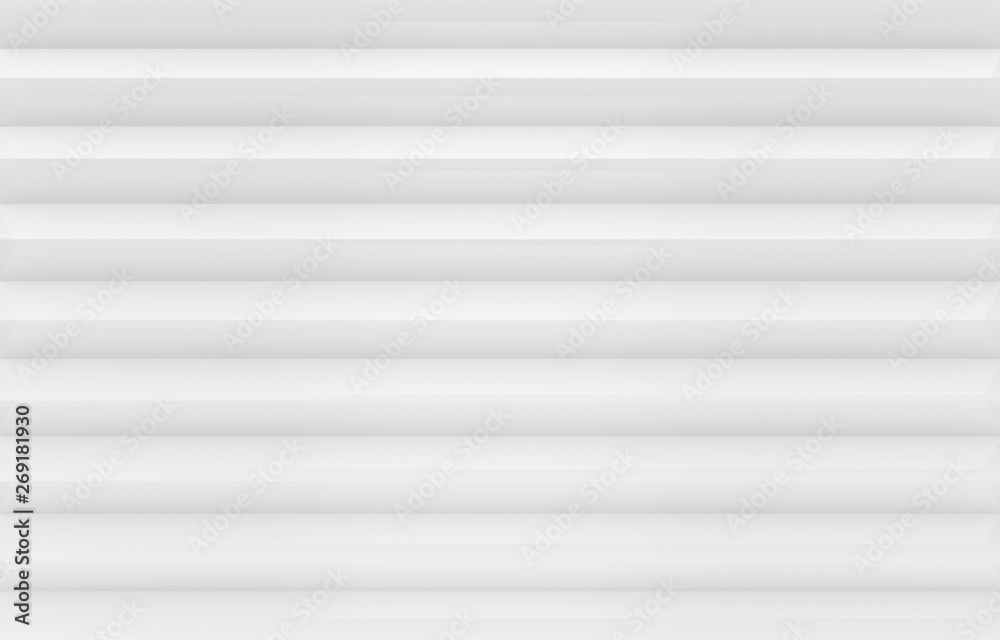 3d rendering. modern white and gray parallel panel bars pattern design wall background. 3d rendering. modern white and gray parallel panel bars pattern design wall background.