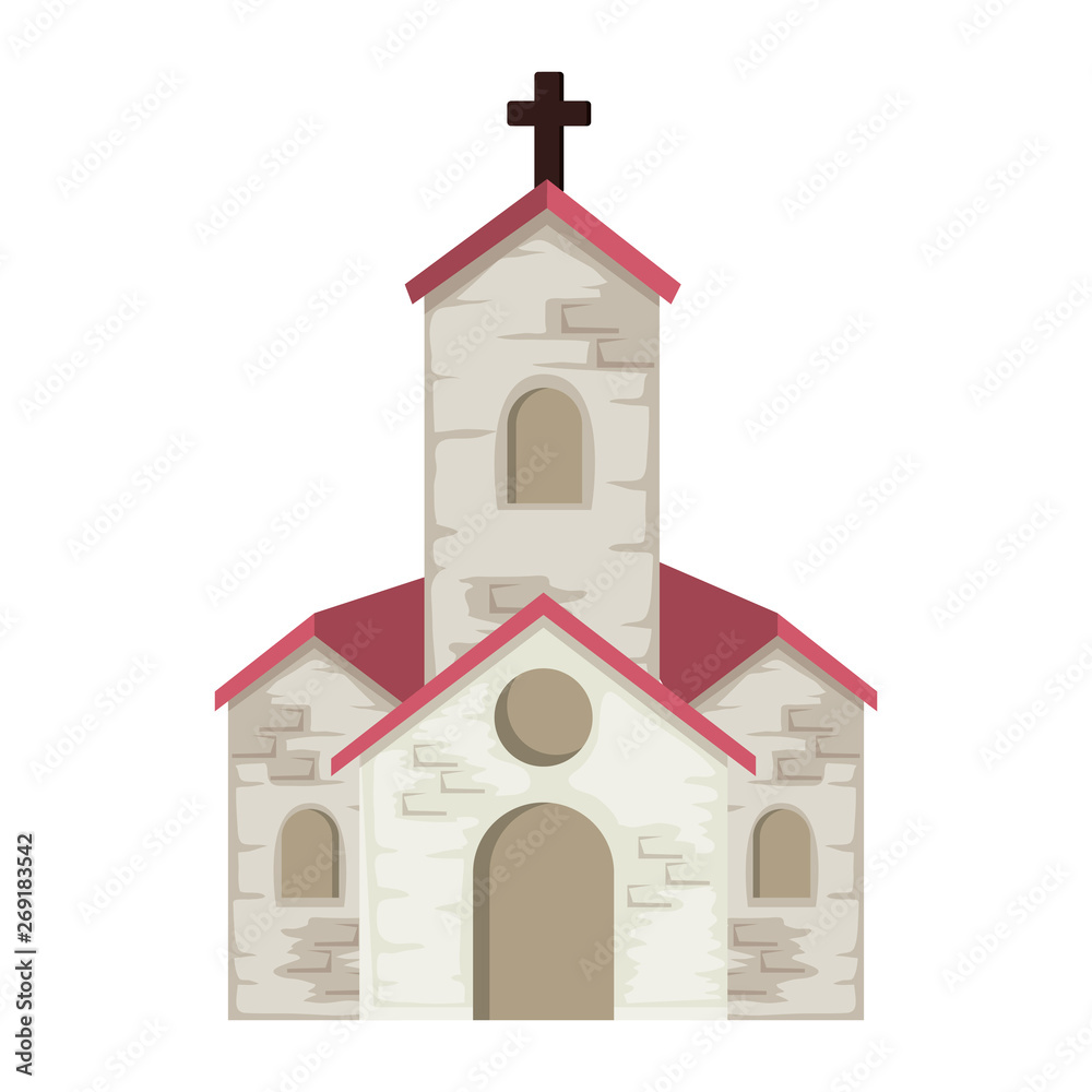 church facade building icon