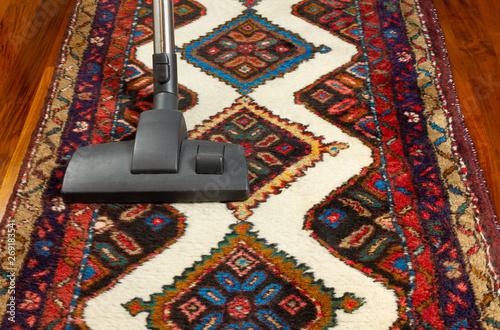 Vacuum Cleaner on a Carpet