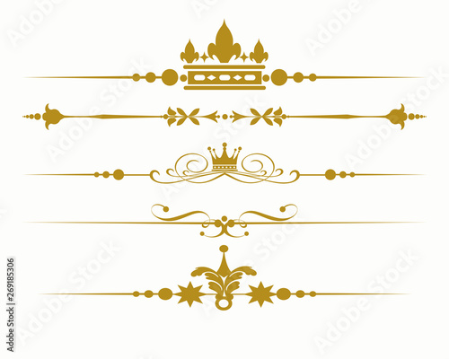 gold royal elements