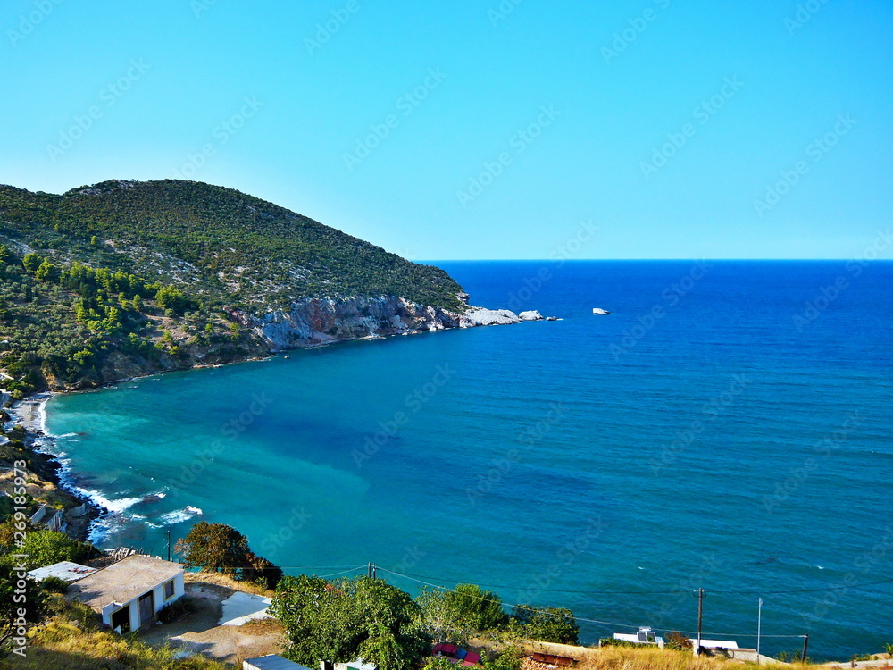 Greece,Skopelos-outlook on the seacoast