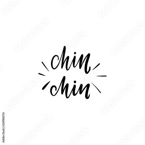 lettering chin chin