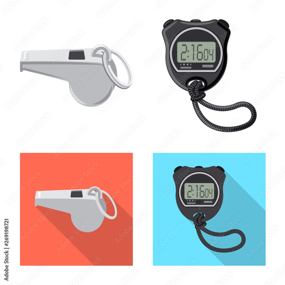 Isolated object of soccer and gear logo. Set of soccer and tournament stock symbol for web. Isolated object of soccer and gear logo. Set of soccer and tournament stock symbol for web.
