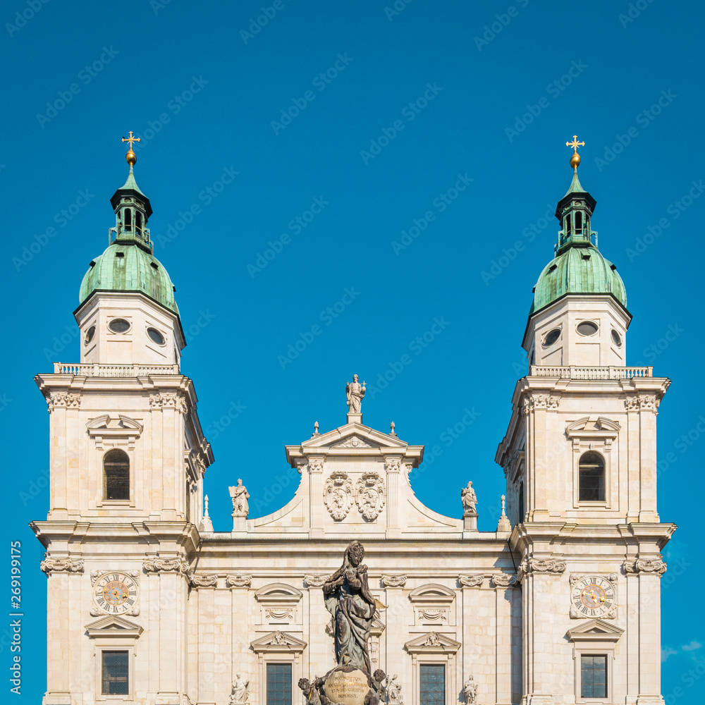 Salzburger Dom in der Stadt Salzburg - Österreich