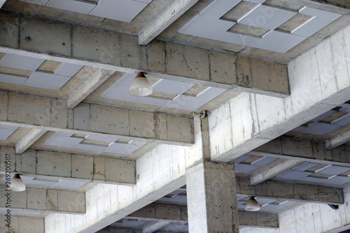 Large building structure Shows the progress of structural engineering