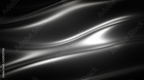 Luxury elegant background abstraction fabric. 3d illustration, 3d rendering.