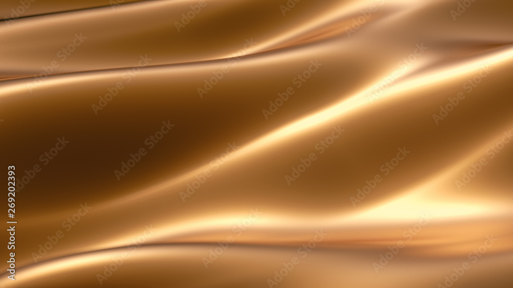 Fototapeta premium Luxury elegant background abstraction fabric. 3d illustration, 3d rendering.
