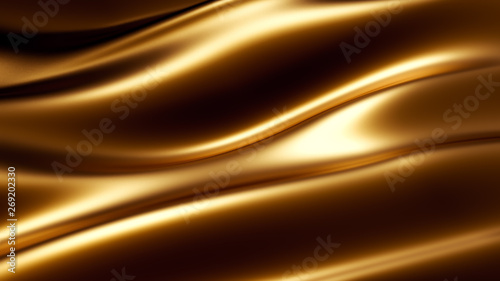 Luxury elegant background abstraction fabric. 3d illustration, 3d rendering.