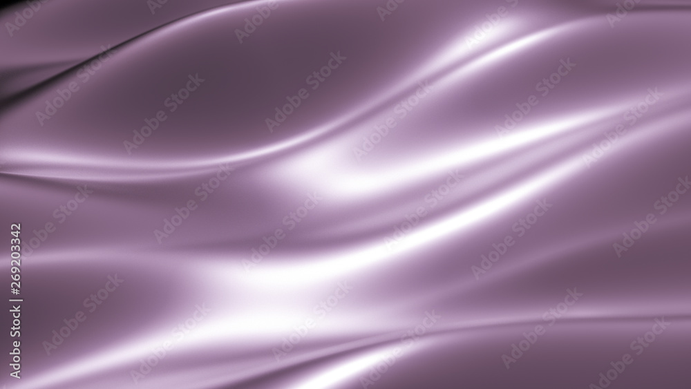 Obraz premium Luxury elegant background abstraction fabric. 3d illustration, 3d rendering.