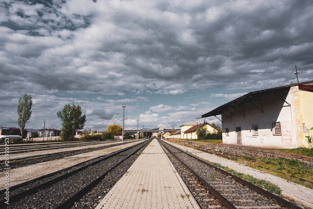 Fototapeta premium Railway