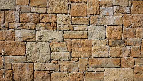 Steinmauer - Steinwand - Sandstein - Steine - Wand