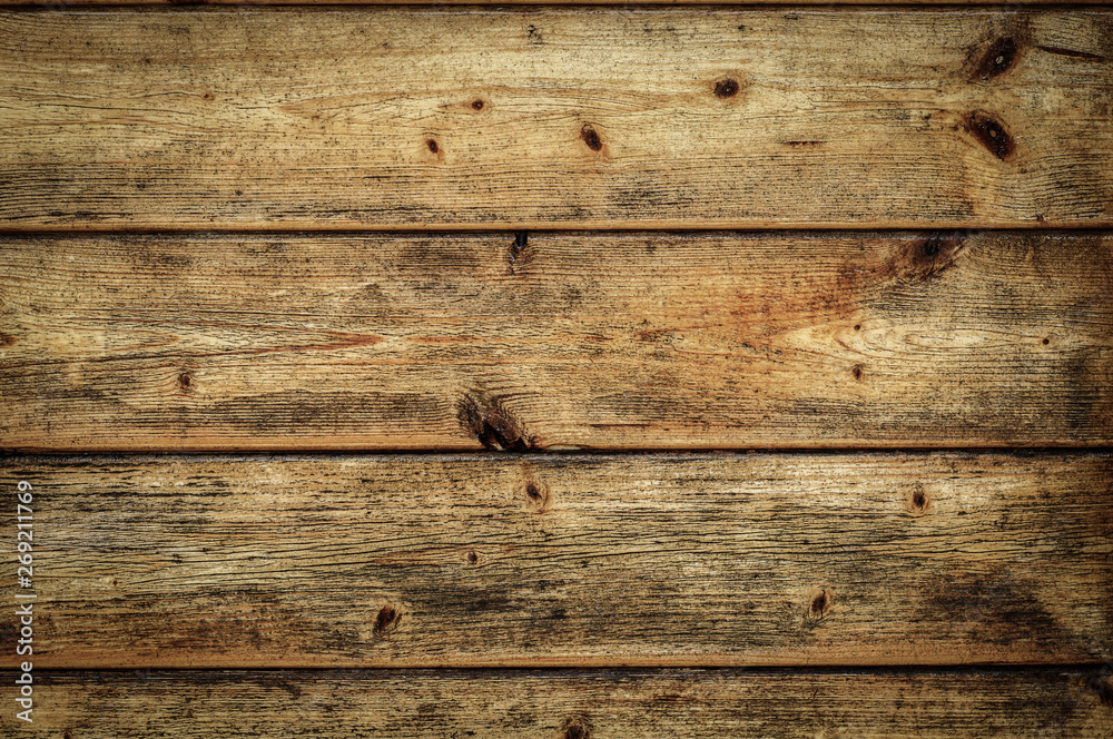 Fototapeta premium Wood old plank from a cabin
