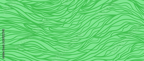 Colorful wavy background. Hand drawn waves. Stripe texture with many lines. Waved pattern. Colored illustration for banners and flyers