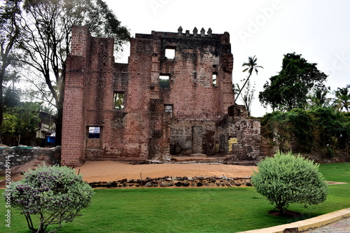 Kollam, Kerala, India: March 2, 2019 - Tangasseri Fort In Kollam photo