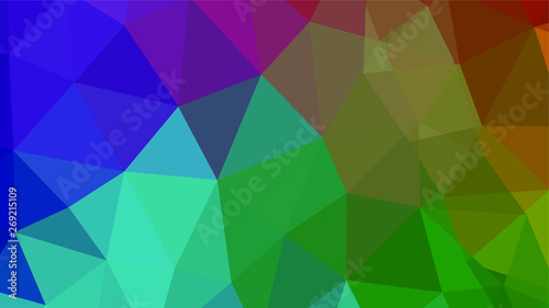 Abstract geometric triangle background, art, artistic, bright, colorful, design. Mosaic, color background. Mosaic texture. The effect of stained glass. EPS 10 Vector