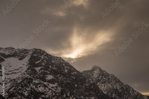 Clouds over Mount Triund, India