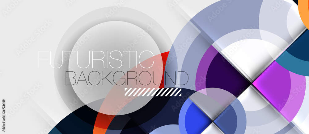Circular geometrical design template Circular geometrical design template