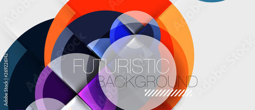 Circular geometrical design template