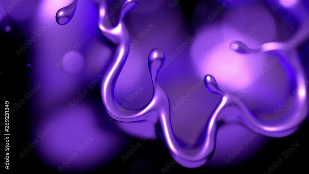 Elegant, luxury splash of gold liquid. 3d illustration, 3d rendering. Elegant, luxury splash of gold liquid. 3d illustration, 3d rendering.