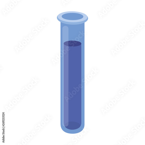 laboratory instruments in white background