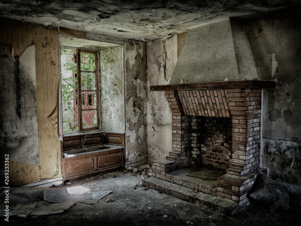 maison abandonnée