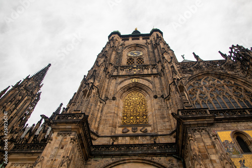 St. Vitus Cathedral in Prague, Castle complex, Czech Republic 